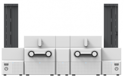 Advent SOLID-700 IPHLO Принтер двусторонней печати и ламинации карт большими тиражами с входным и выходным лотком на 500 карт / USB / Ethernet